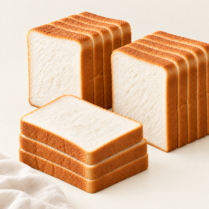 Japanese Milk Bread Loaf Sando Bread (1300g)